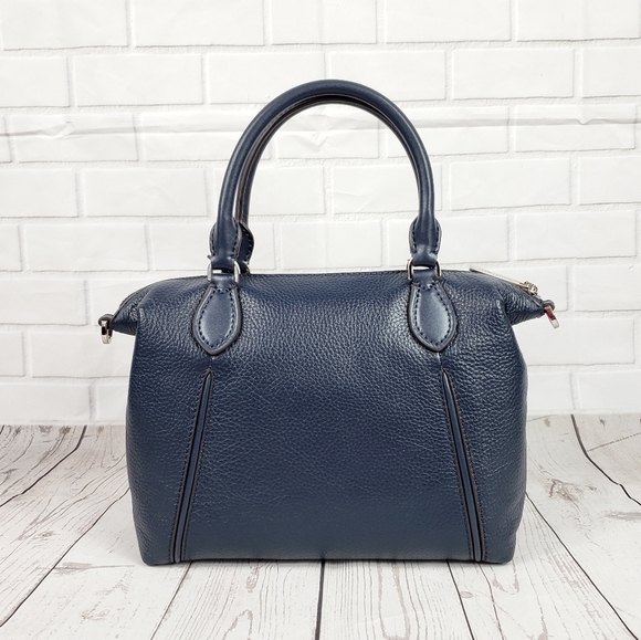 ⚠️LAST 1⚠️ Michael Kors Lenox MD Satchel Blue - Picture 3 of 5